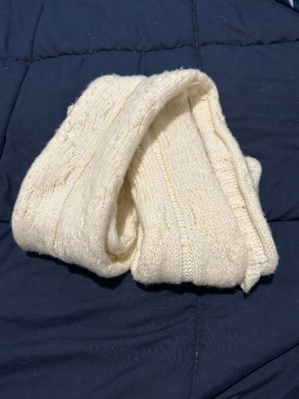 Cream Colored Scarf